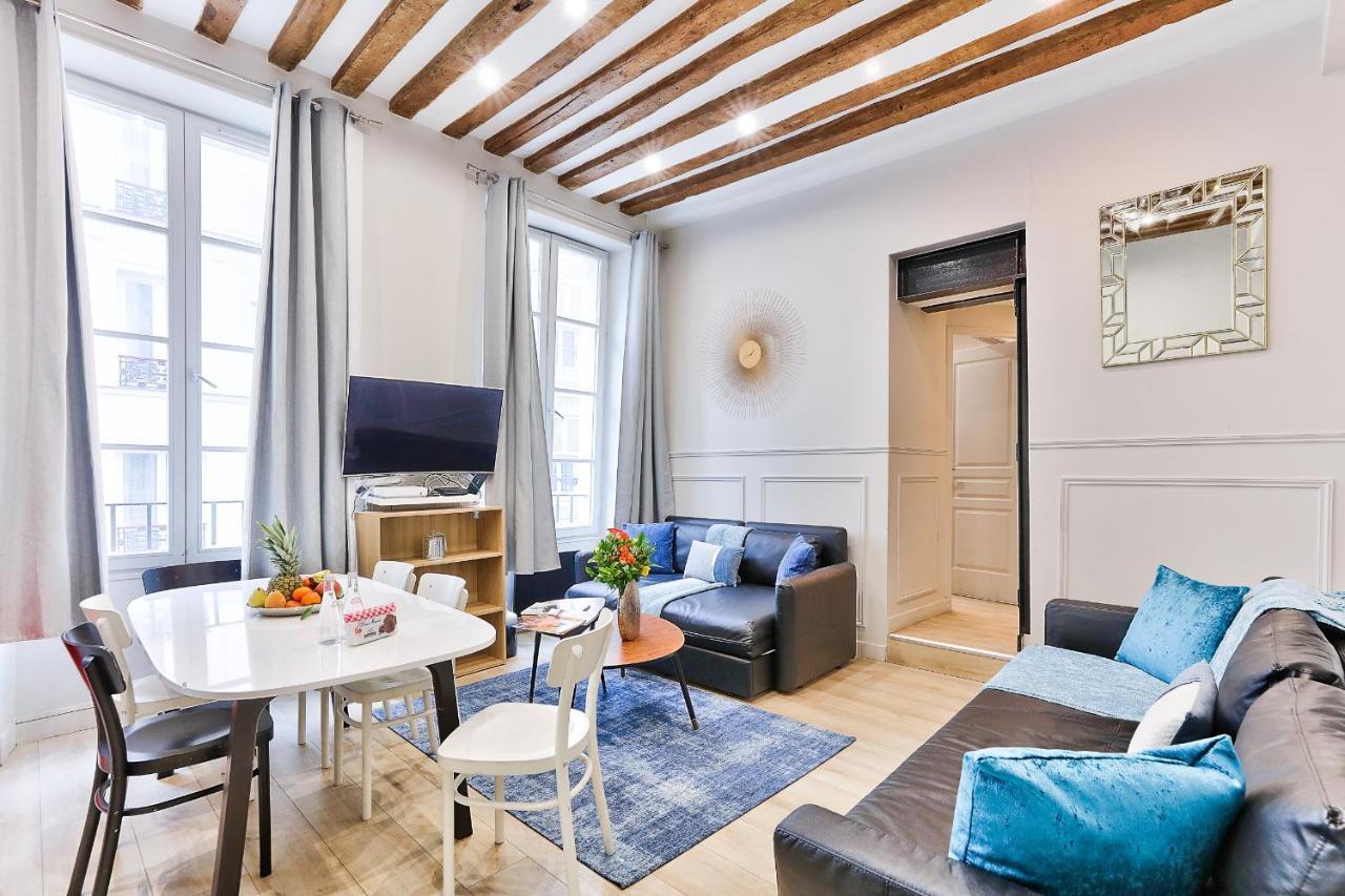 44-Cosy Flat Montorgueil Apartment Paris Bagian luar foto